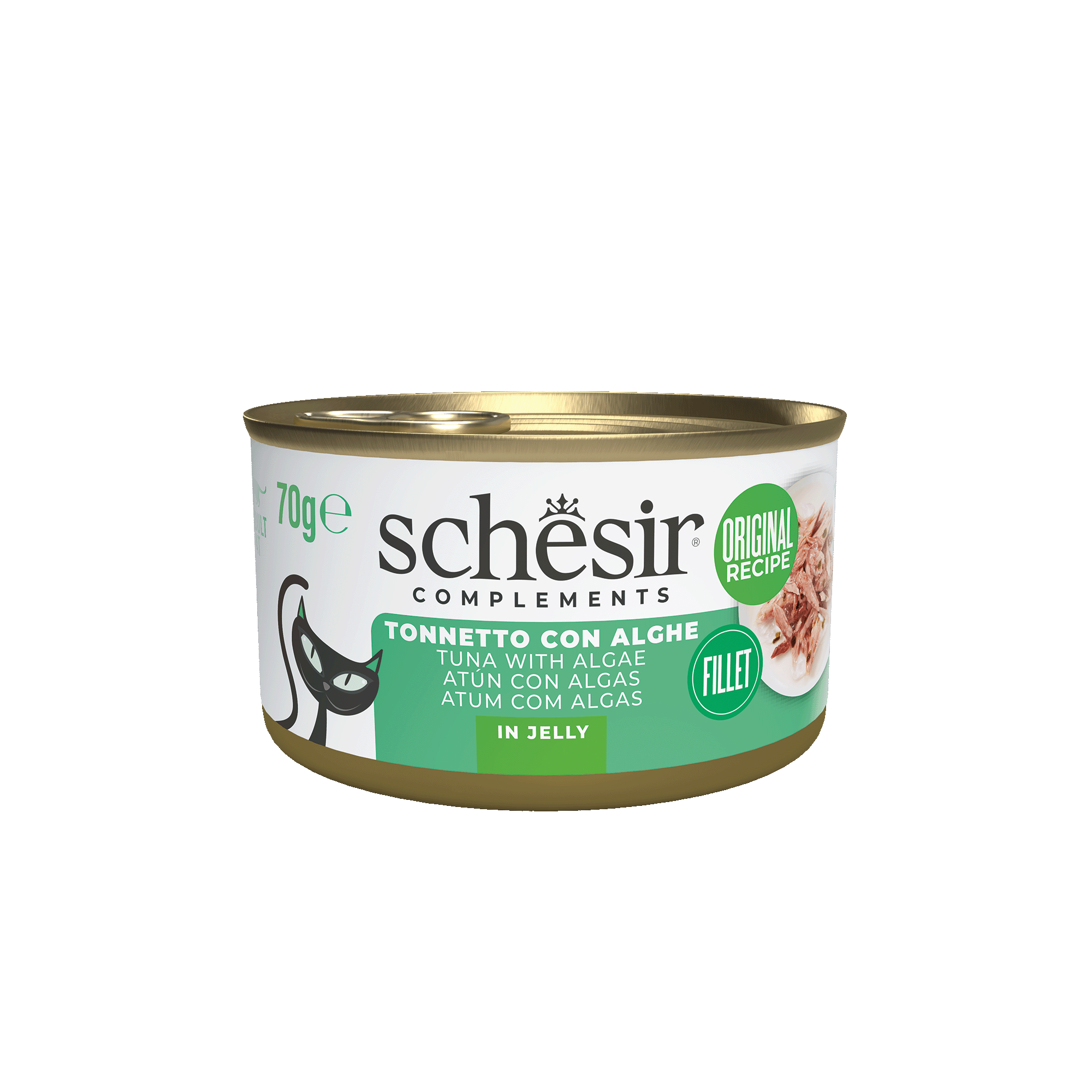 Schesir Lata Atún con algas 70 gr