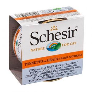 Schesir Lata Atún con dorada salsa 70g
