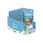 Schesir Sobre Atún con lubina 85g alimento completo - Imagen 3