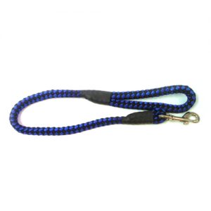 Correa cuerda azul negra nylon