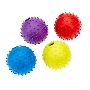 Rubber pimple ball