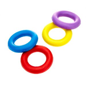 Small solid rubber ring