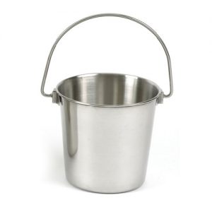 Stainless steel pail 1800ml