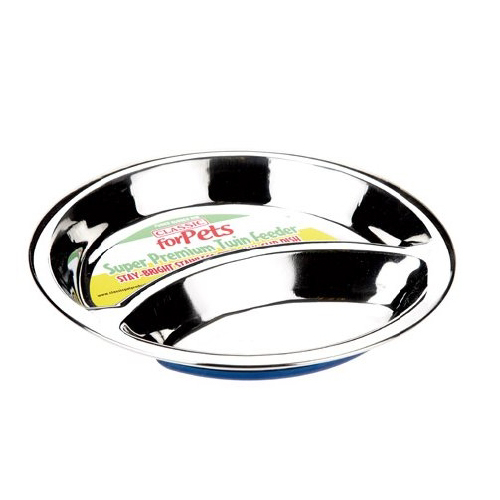 Non slip double dish 410ml