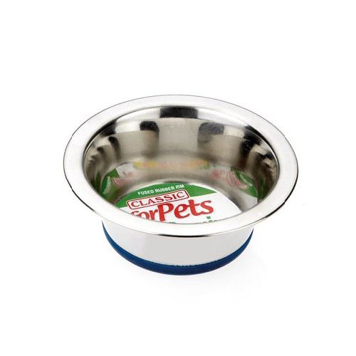 Non slip steel dish 240ml
