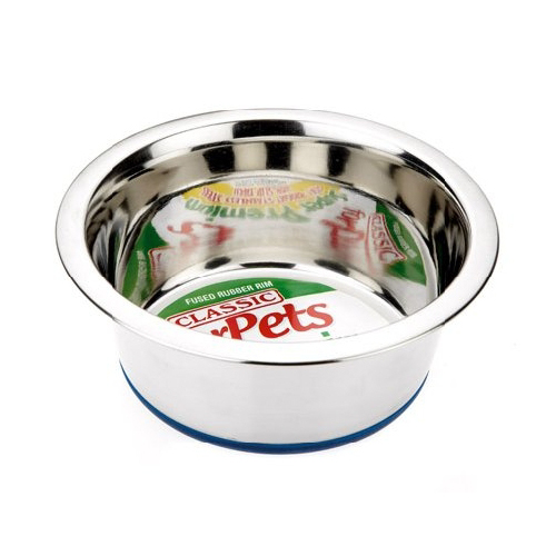 Non slip steel dish 900ml