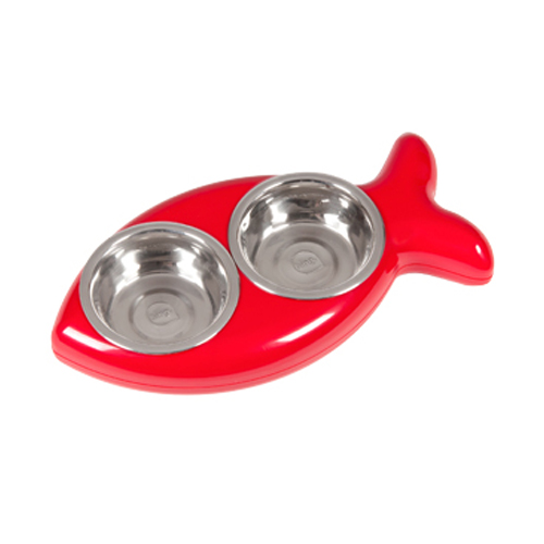 44381 - comedero gato pez rojo 0.5L