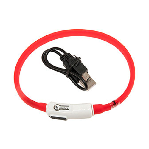 Collar led rojo