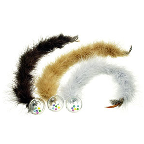 Pelota con pluma