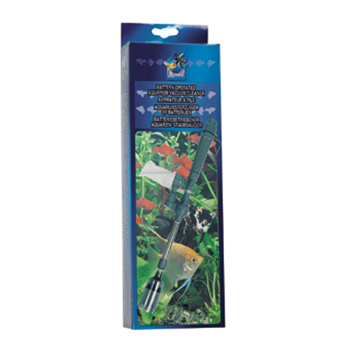 Aspirador para acuario con pilas