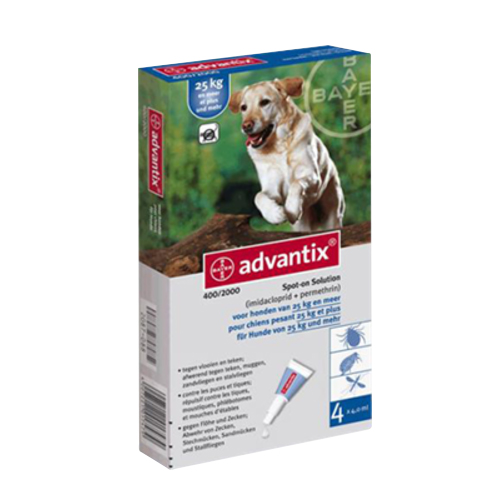 advantix 4 pipetas de mas de 25 kg