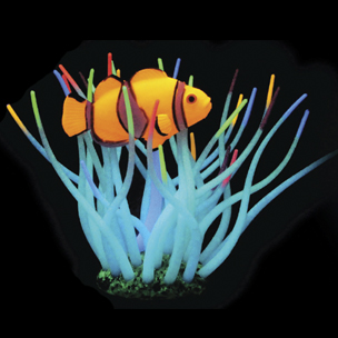 1956 Aqua Lumo Sea Anemona con pez Globo