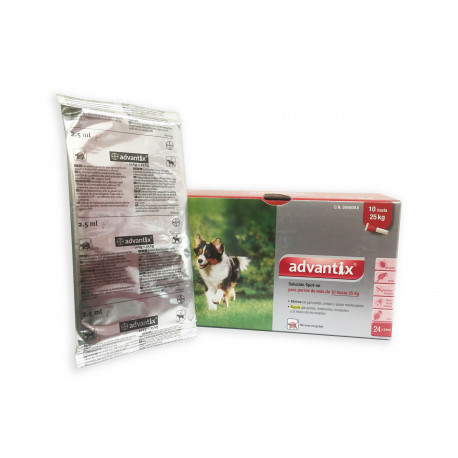 Advantix (T.3) de 10 a 25Kg en blister 4uds