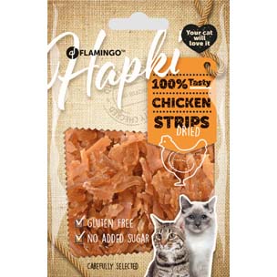 Tiras de pollo para gatos 50 gr