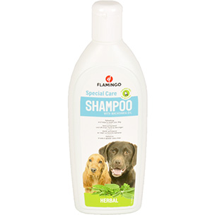 Champú extracto hierbas  300ml flamingo
