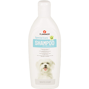 Champú para perros con pelo blanco  300ml flamingo