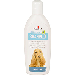 Champú papa perro largo 300ml flamingo