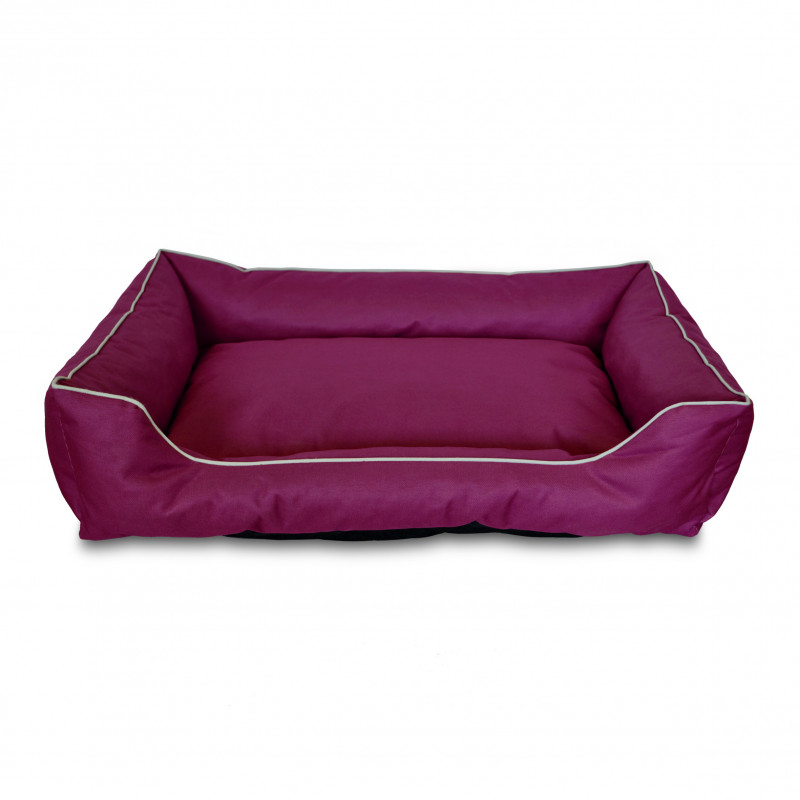 Cama rectangular lila talla M