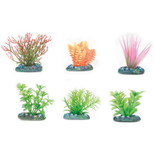 PLANTA ACUARIO SURTIDO PEQUEÑO 5 cm surtido 6 uds