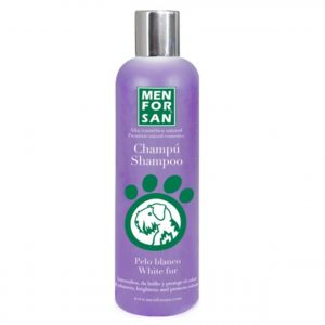 Champú Men 300 ml pelo blanco