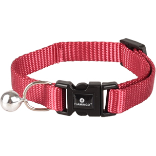 COLLAR PARA GATITO ZIGGI CEREZA   15-22CM 10M