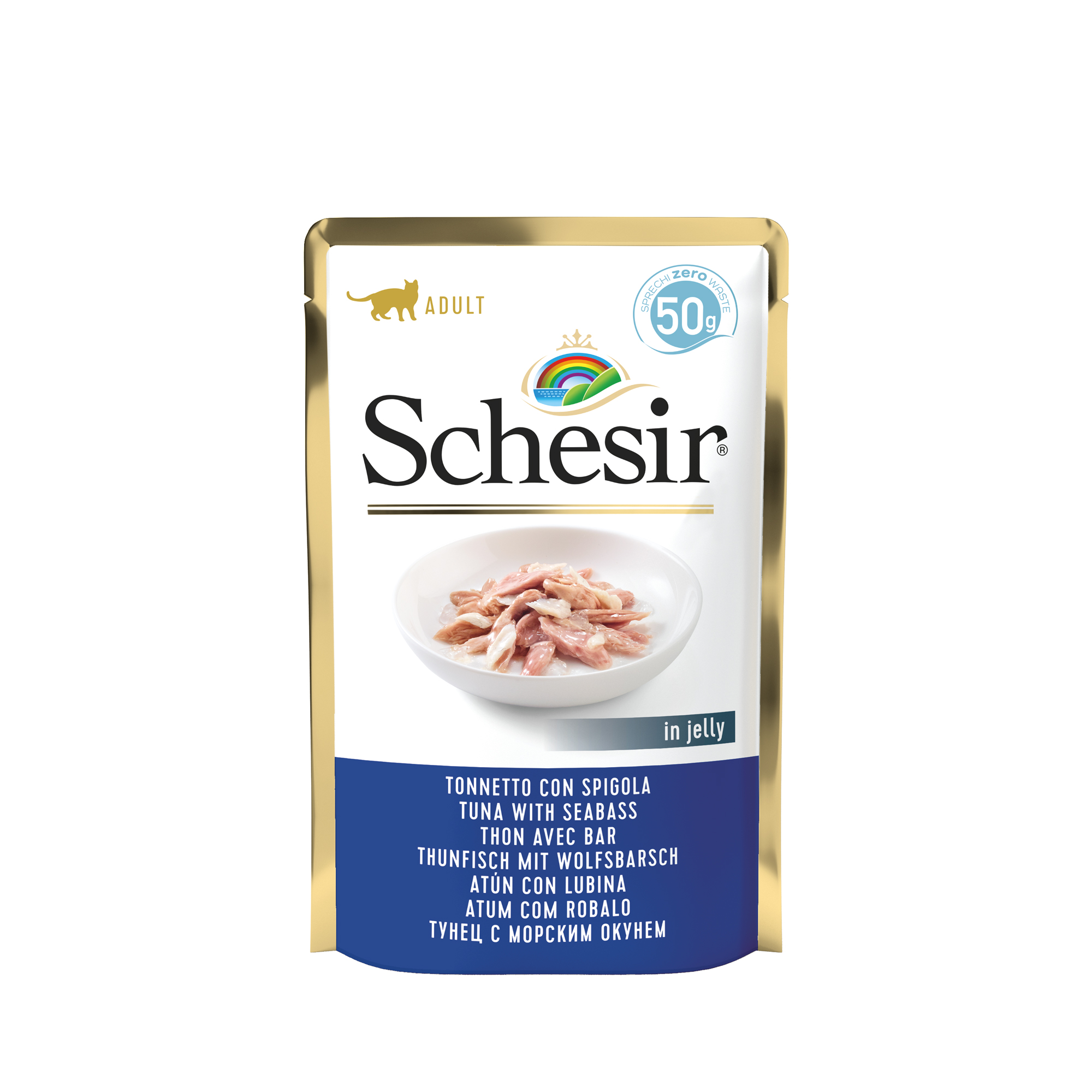 Schesir Sobre Atún con lubina 50g