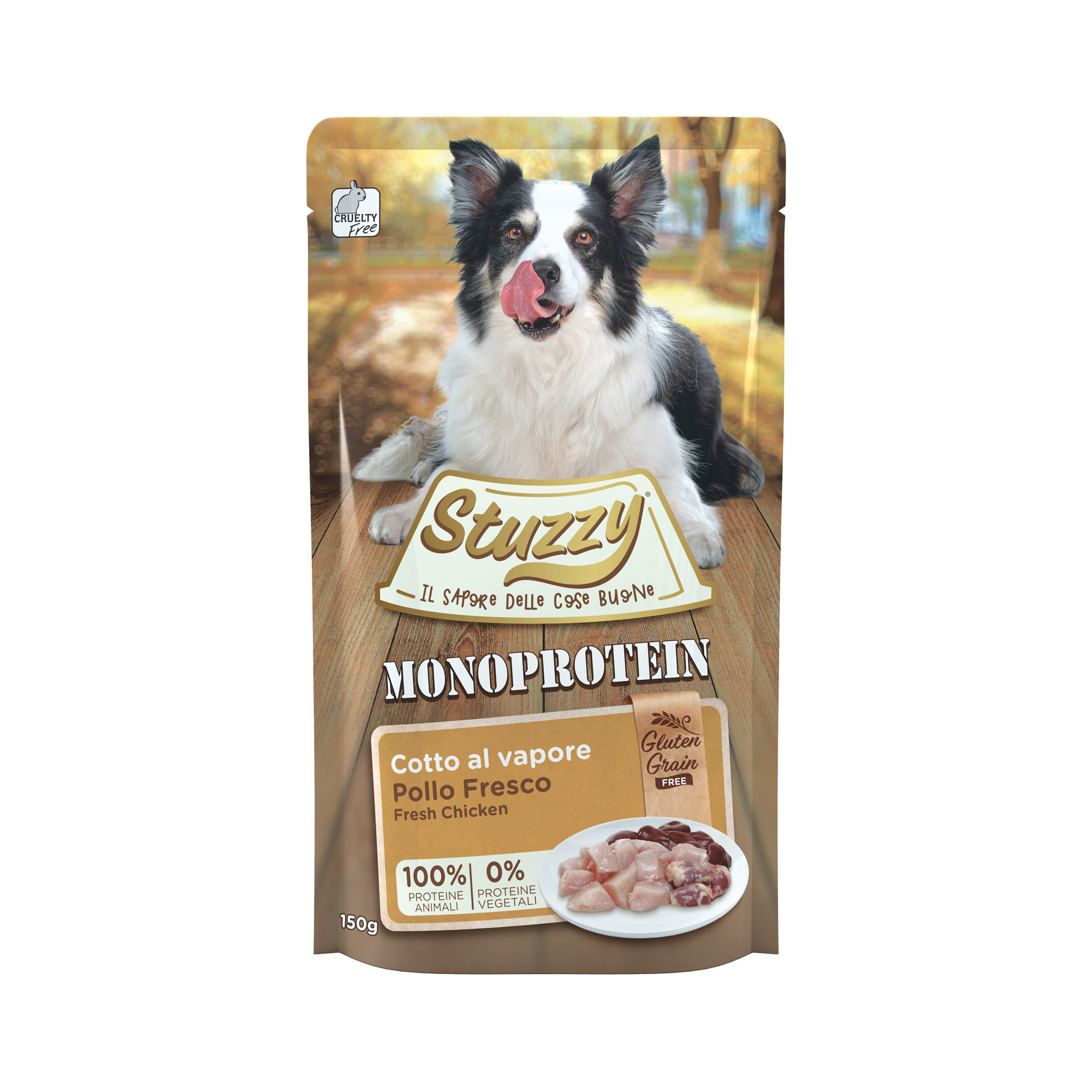 Stuzzy Monoprotein Sobres Pollo Fresco 150gr