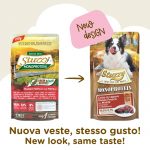 Stuzzy Monoprotein Sobres Buey fresco con arándanos 150gr
