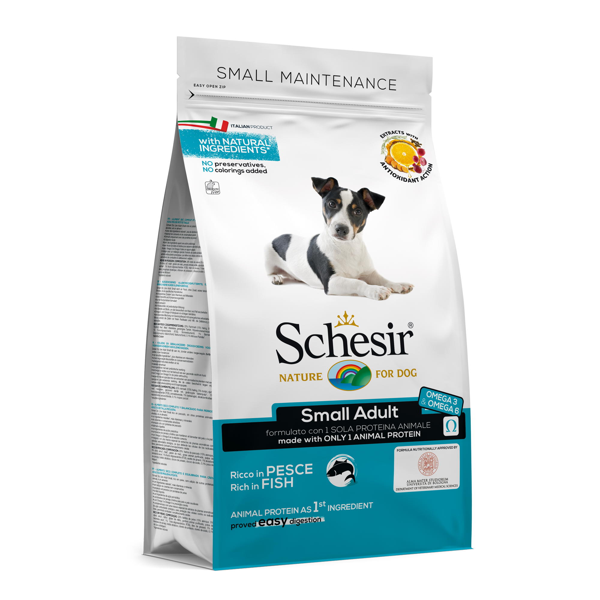 Schesir Small Mantenimiento pescado 800g