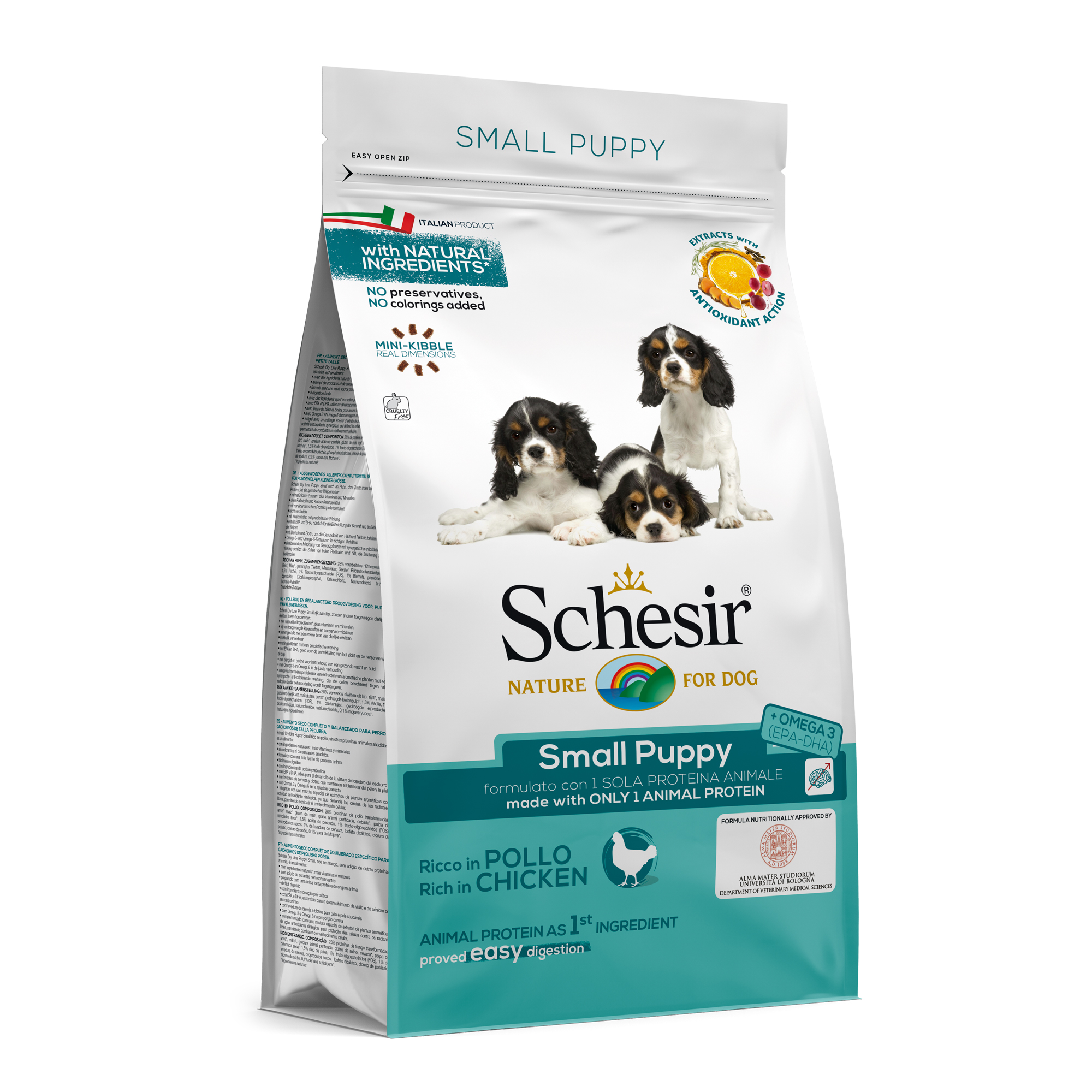 Schesir Small puppy con pollo 2kg