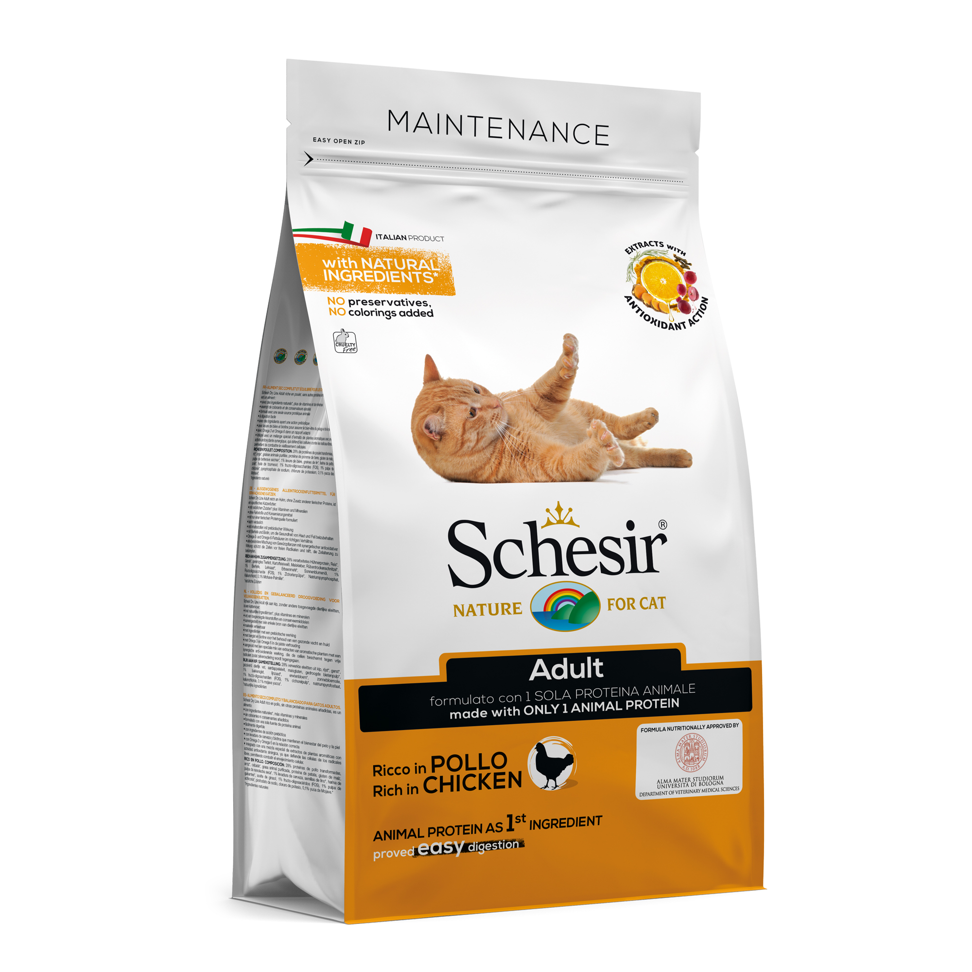 Schesir Mantenimiento pollo 400gr
