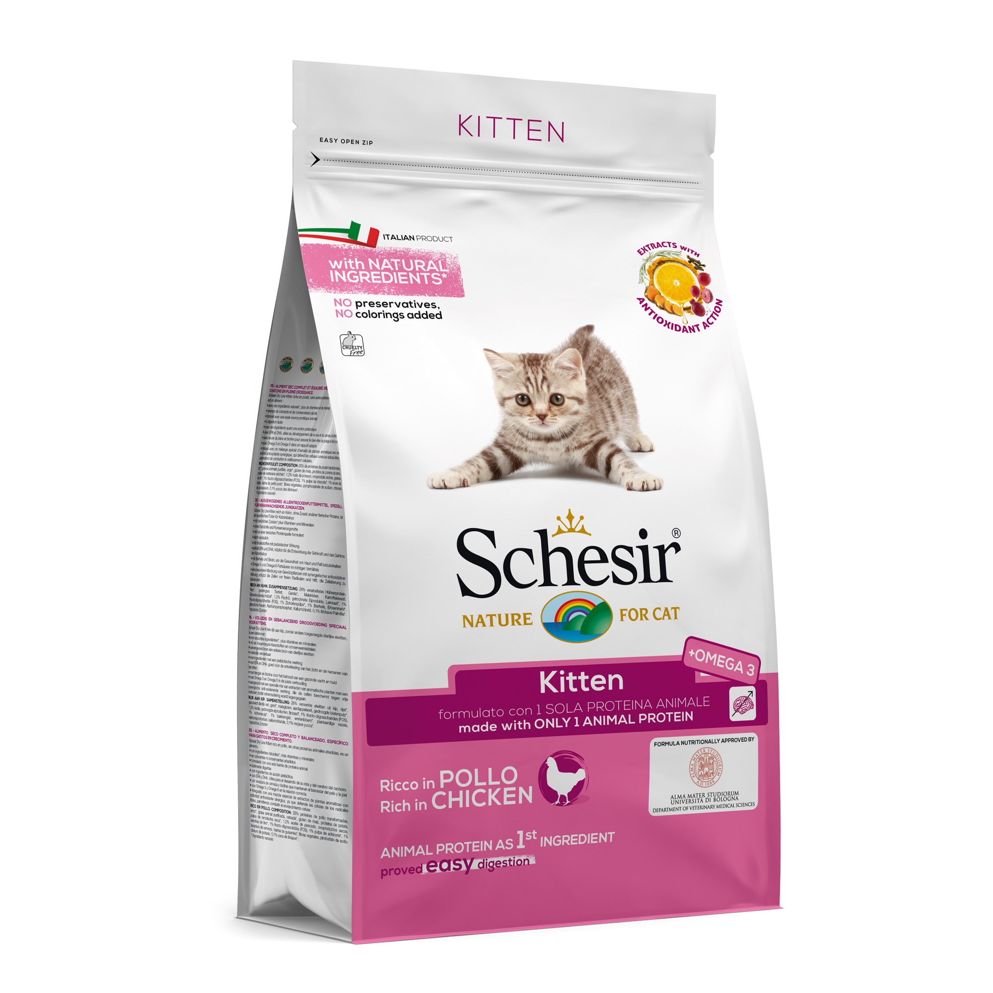 Schesir Kitten con pollo 1.5Kg