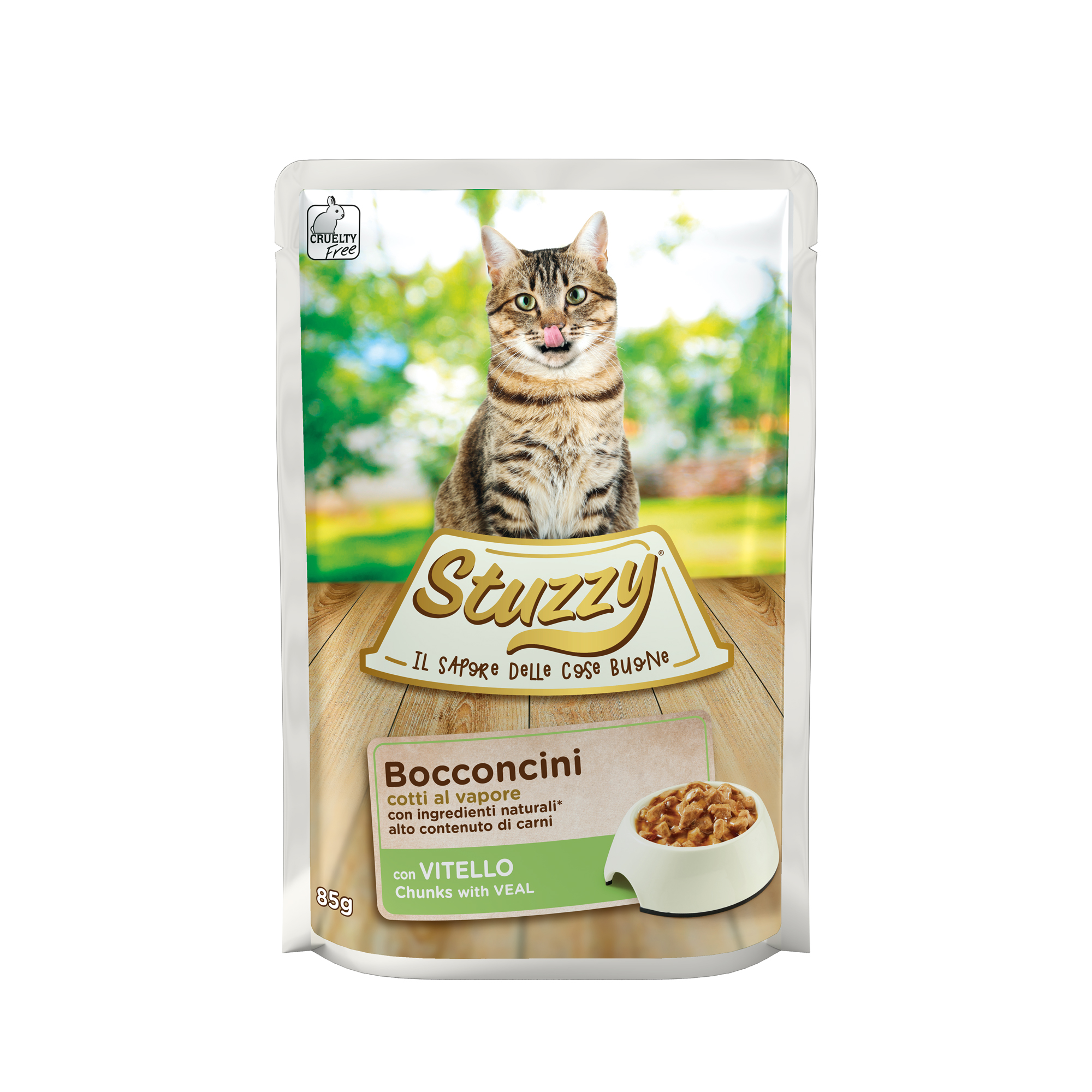Stuzzy Cat Sobres Ternera 85 gr