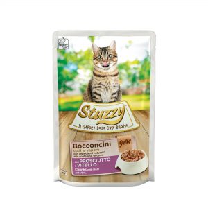 Stuzzy Cat Sobres jamón y ternera 85 gr