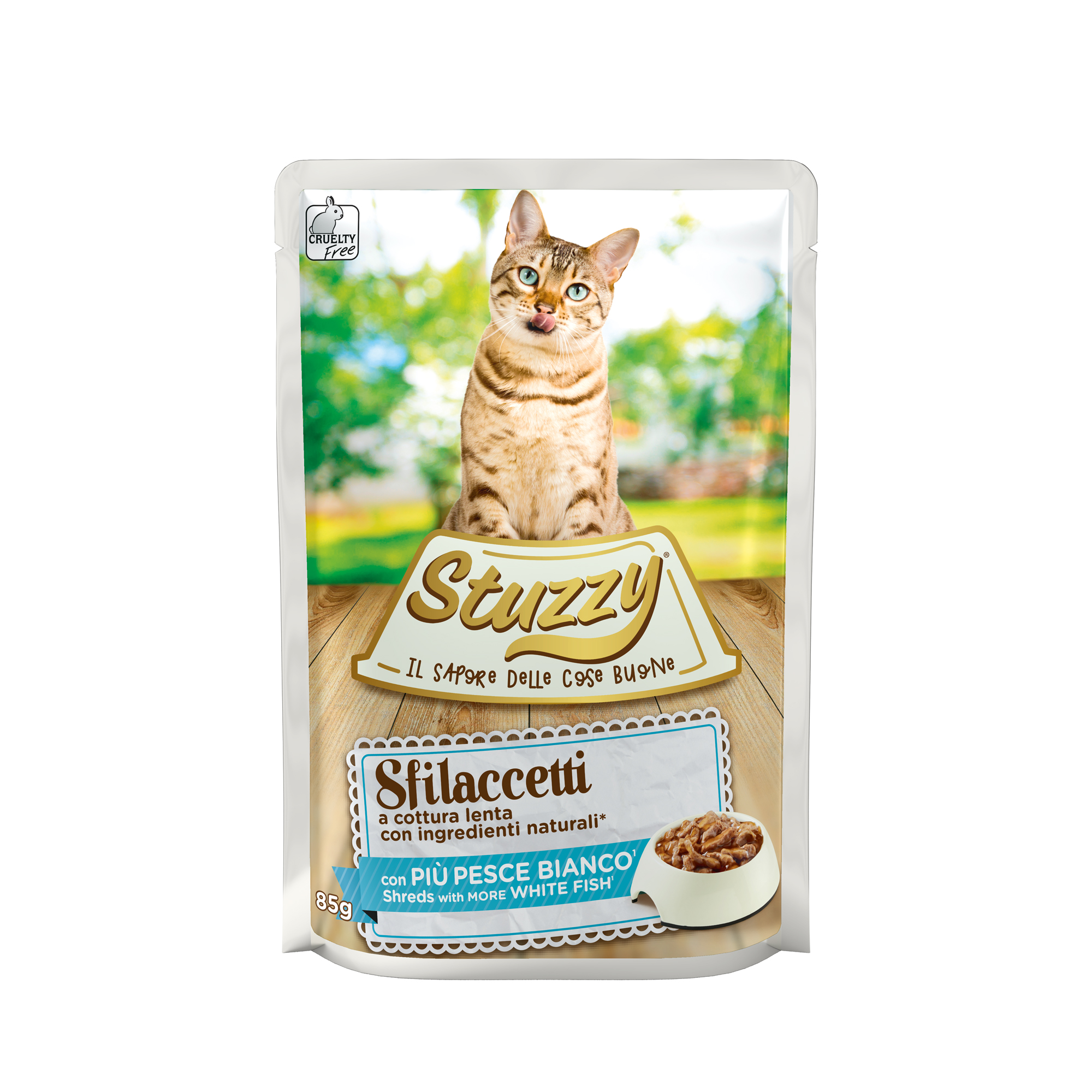 Stuzzy Speciality sobres Pescado blanco 85 gr