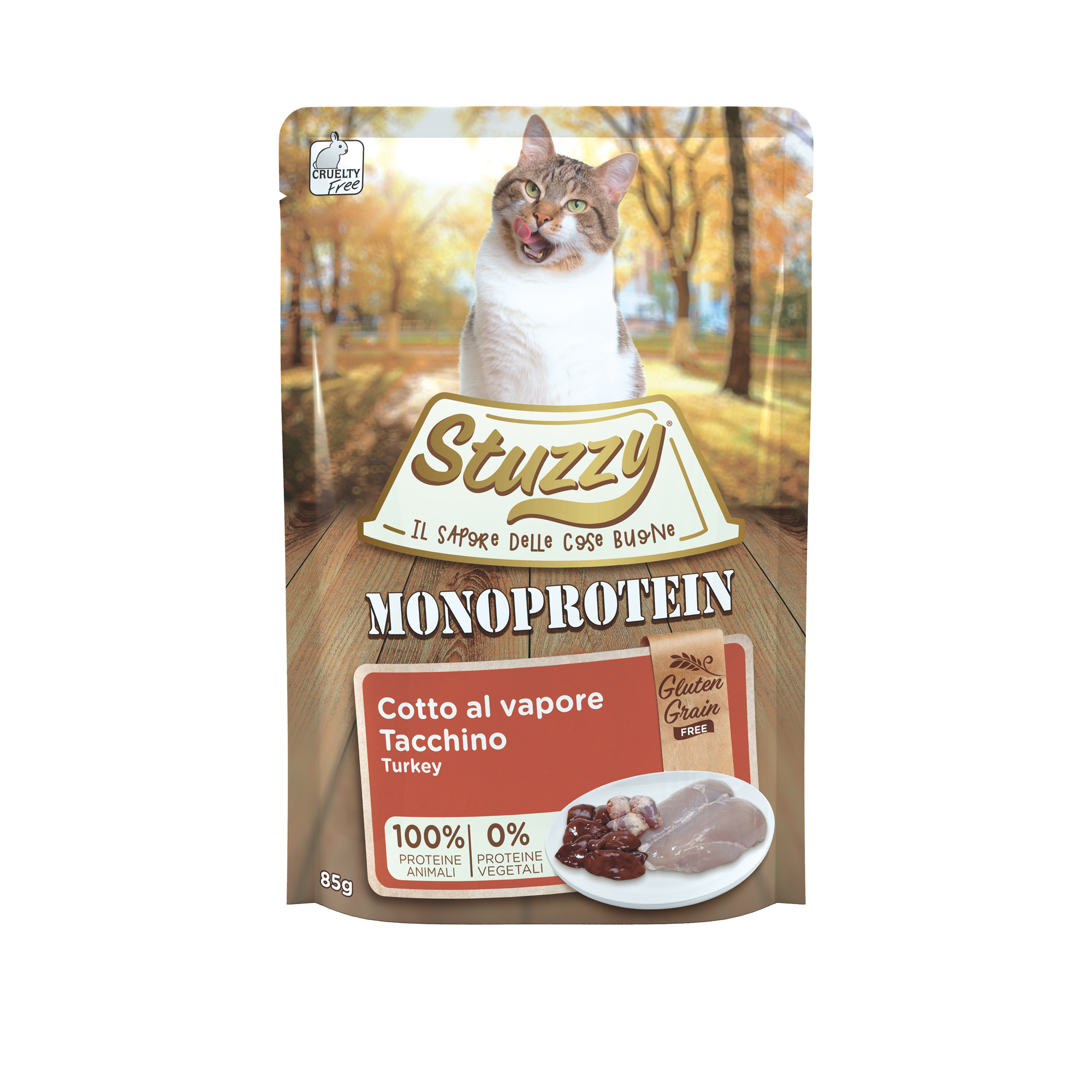 Stuzzy GrainFree Monoprotein Pavo 85g