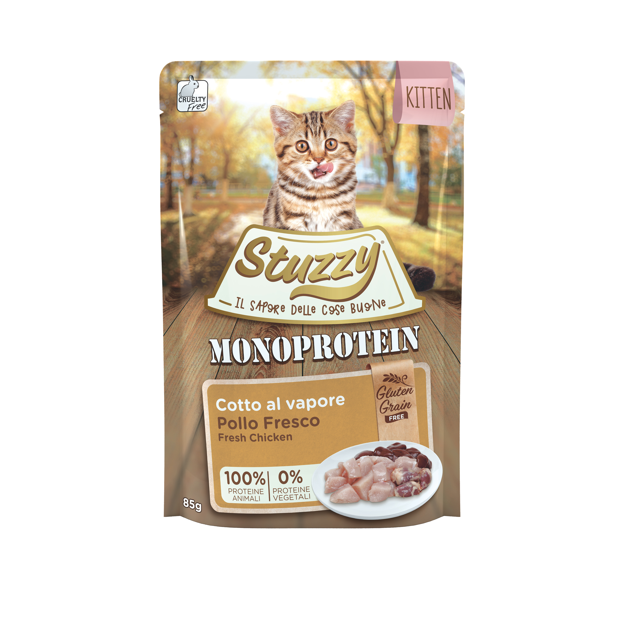 Stuzzy GrainFree Monoprotein kitten 85g