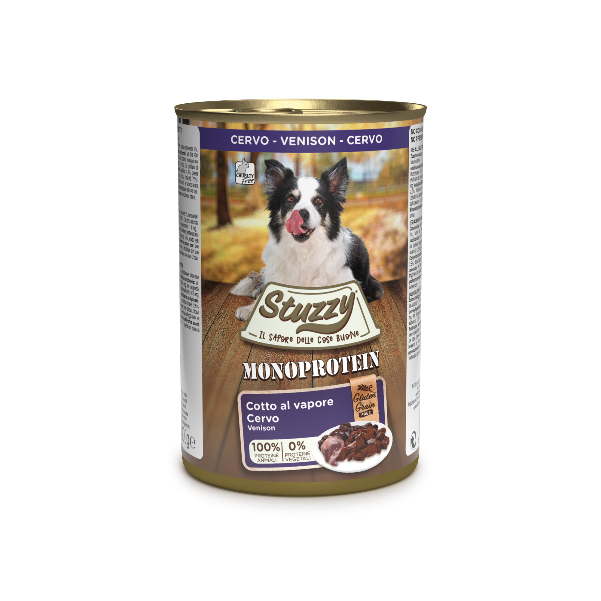 Stuzzy Monoprotein Ciervo 400gr