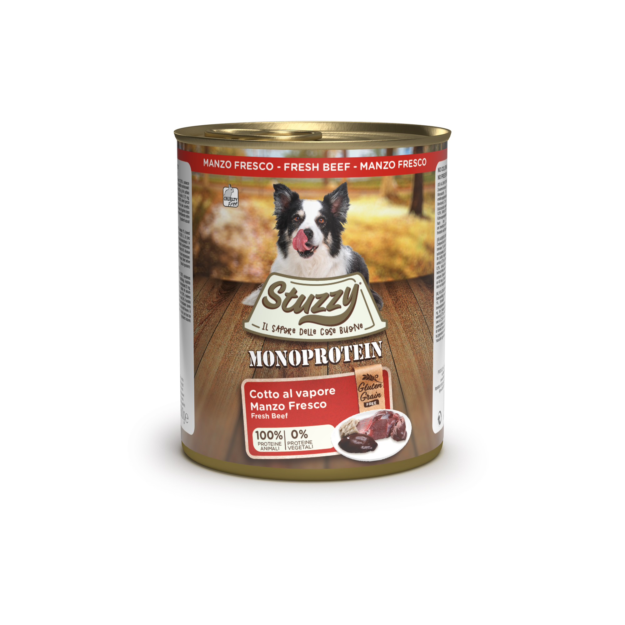 Stuzzy Monoprotein Buey fresco 800gr