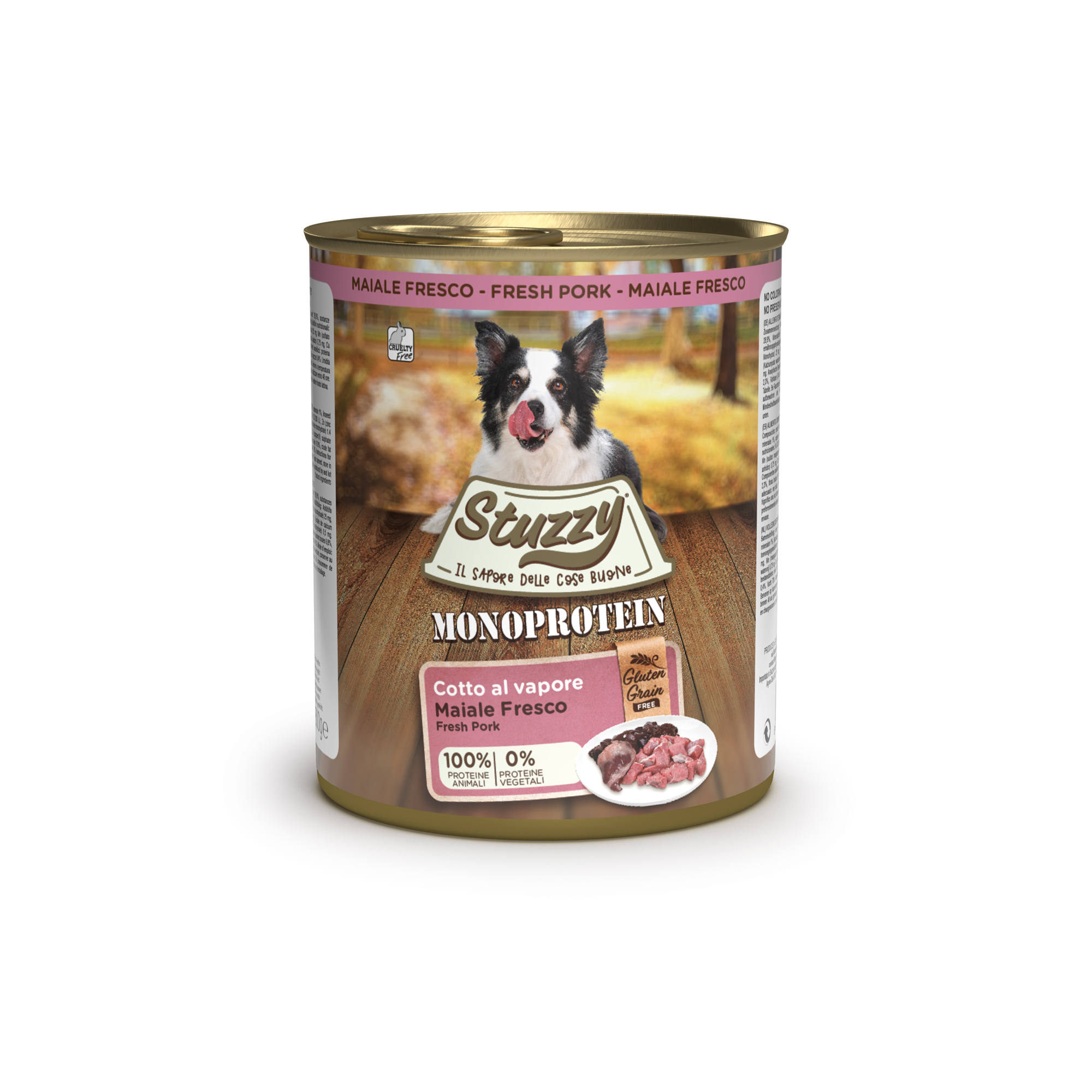 Stuzzy Monoprotein Cerdo fresco 800gr
