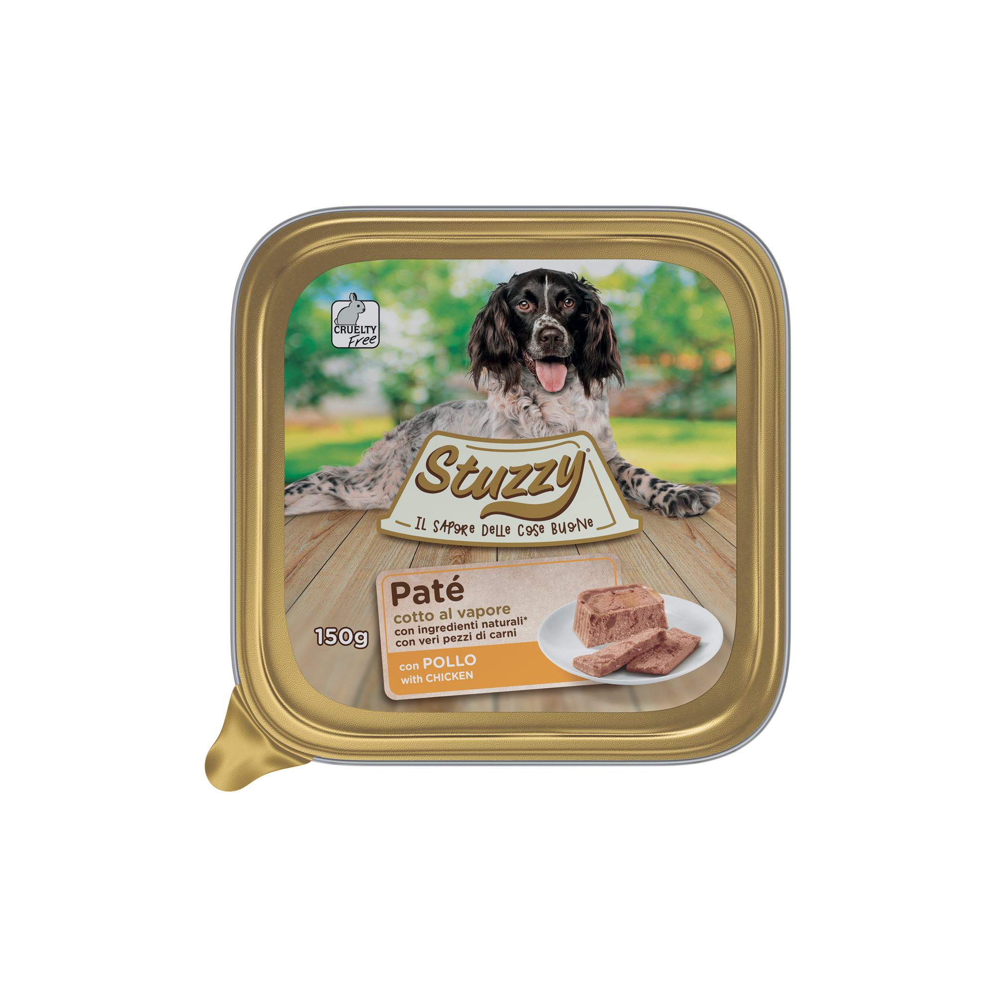Mister Stuzzy Dog Tarrinas Aluminio Pollo 150 gr