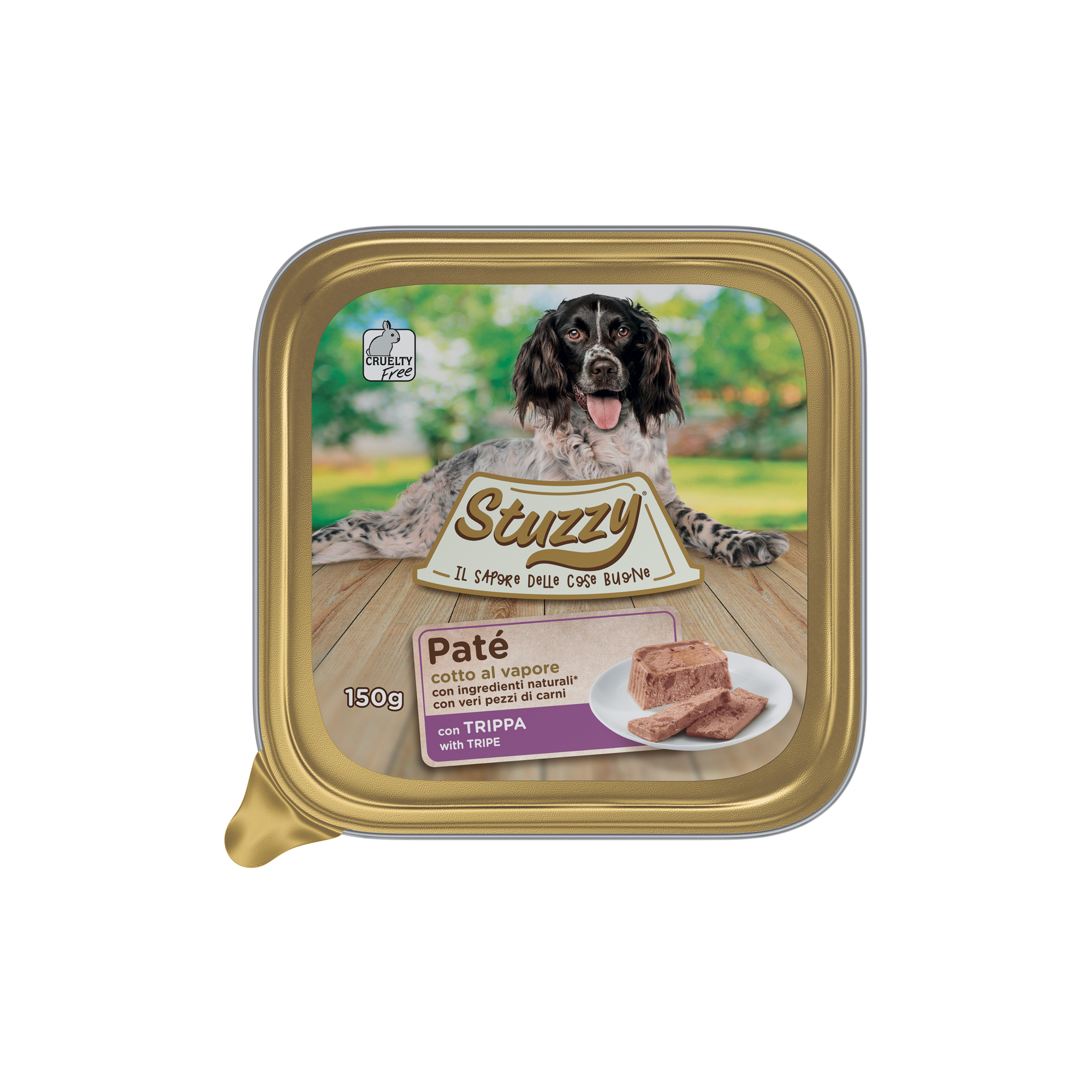 Mister Stuzzy Dog Tarrinas Aluminio con callos 150 gr