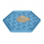 Tapete hexagonal de silicona para lamer o comer snacks - Imagen 2