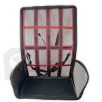 Bolso de transporte respirable en lona y rejilla 48 x 27 x 27cm AZUL - Imagen 4
