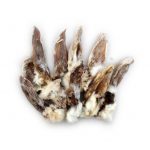 Orejas de conejo deshidratadas con pelo 200 gr - Imagen 2