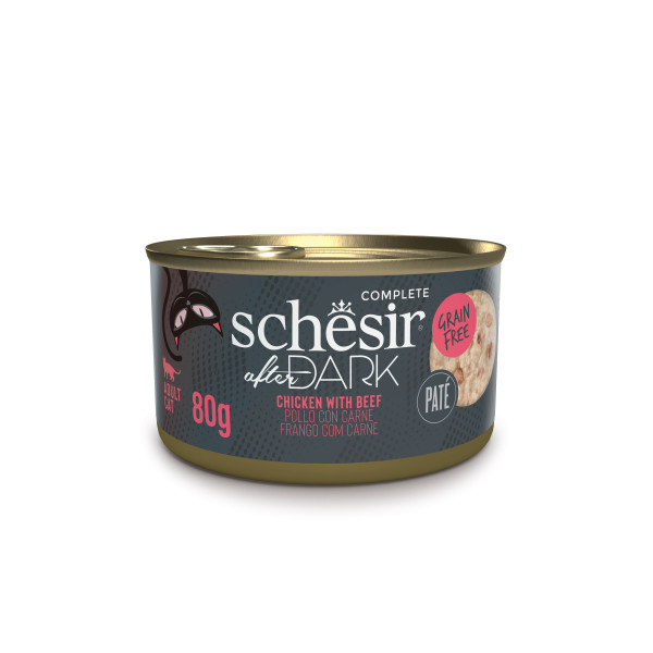 SCHESIR AFTER DARK PATÉ POLLO CON TERNERA 80 GR