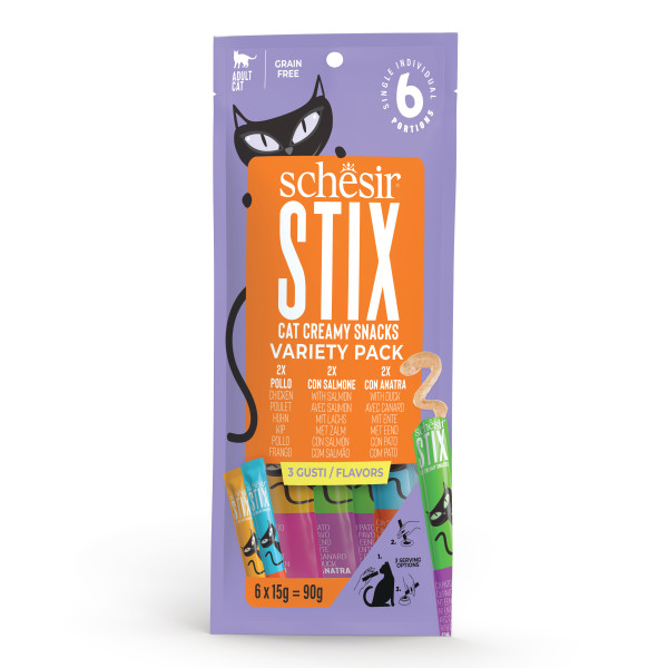 SCHESIR SNACK STIX SURTIDO VARIADO  6X15 GR