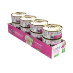 Schesir Lata Filetes de pollo con jamón 70 g en gelatina - Imagen 2