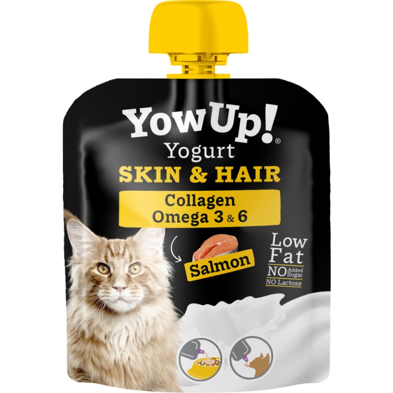 Yowup yogurt gatos skin and hair 85 gr