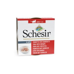 Schesir Lata Atún con gambas 85g formato antiguo
